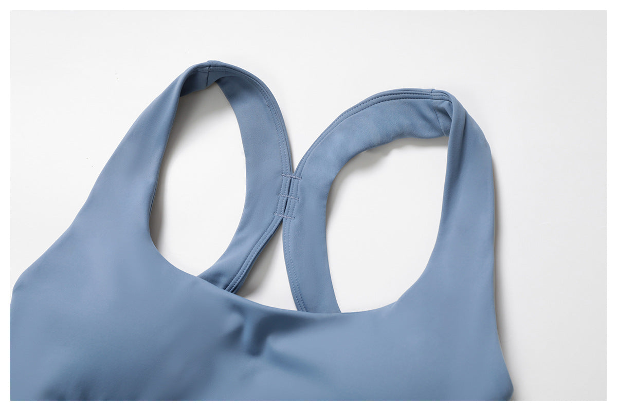 Ribbed Long Sleeves Fitness Backless Crop Tops Custom Breathable High Stretch Sports Bras