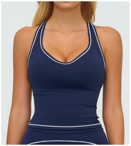 Racerback Casual Tank Top for Women