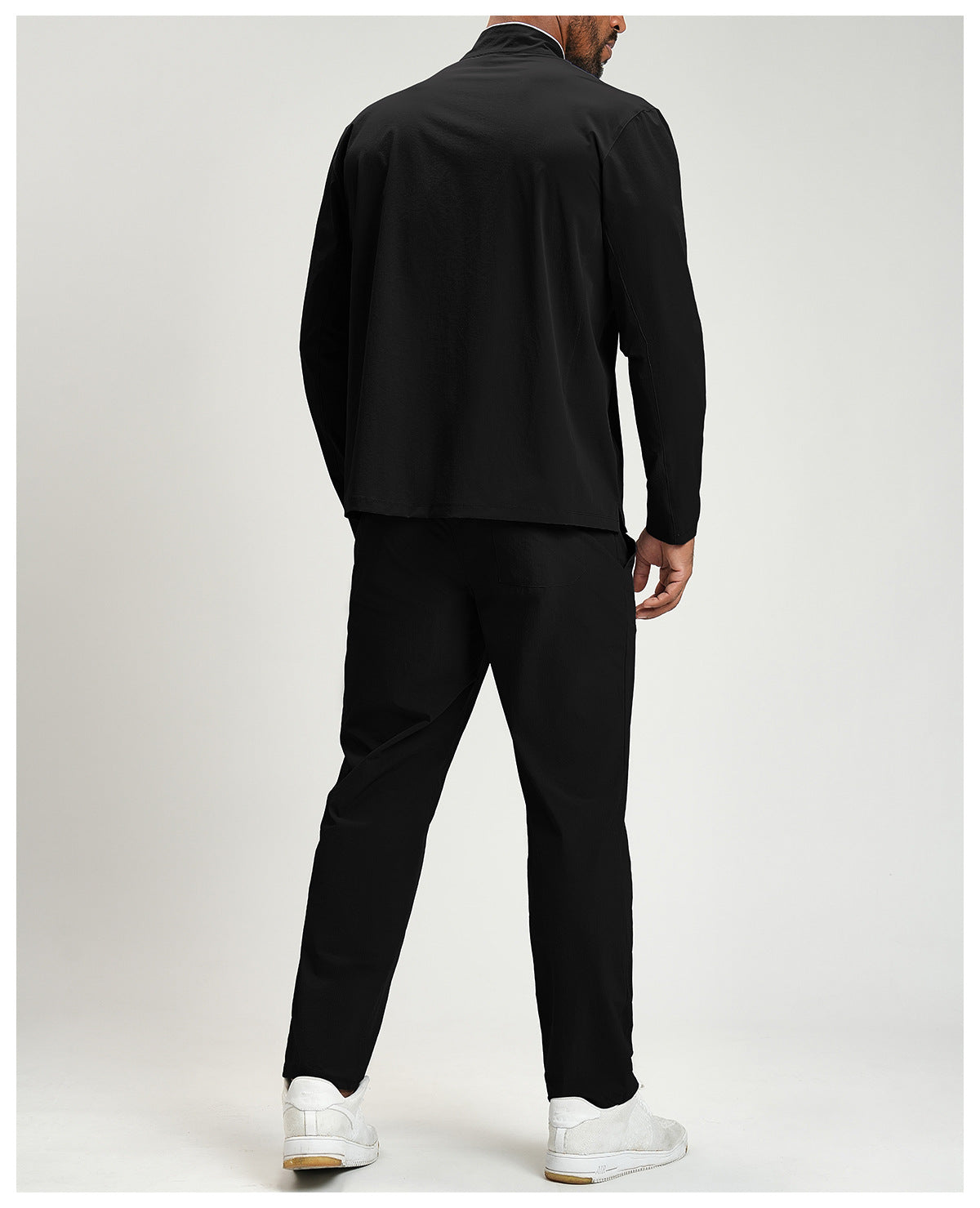 Breathable Zipper Long Sleeve Men's Sweatshirts